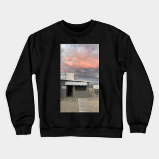 Rainy sky on the seashore Crewneck Sweatshirt